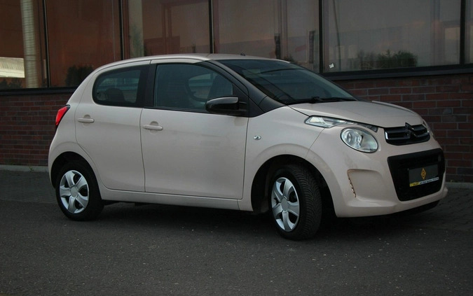 Citroen C1 cena 34990 przebieg: 59000, rok produkcji 2018 z Krzywiń małe 781
